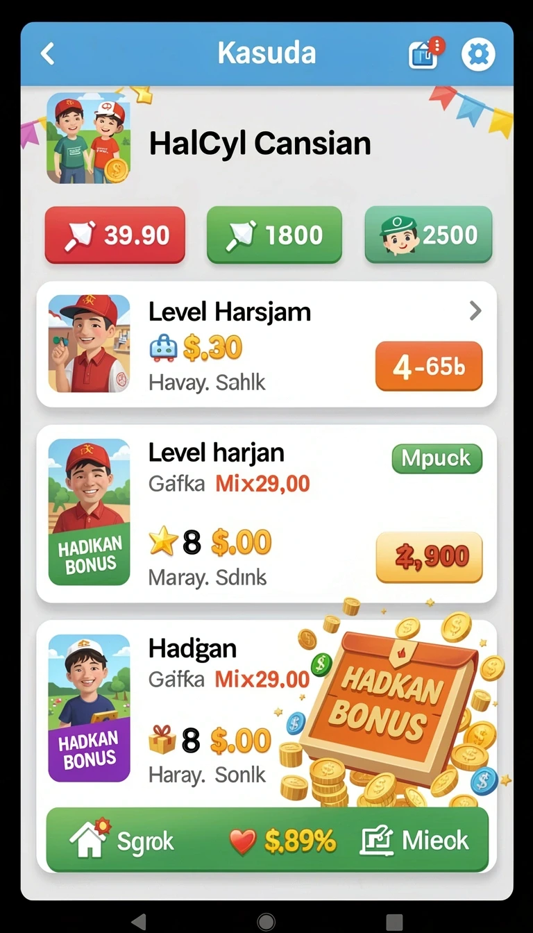 Galeri pratinjau visual halkis4d build APK resmi terbaru